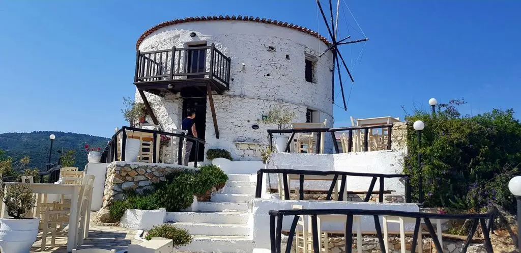 The Windmill Restaurant, Skiathos