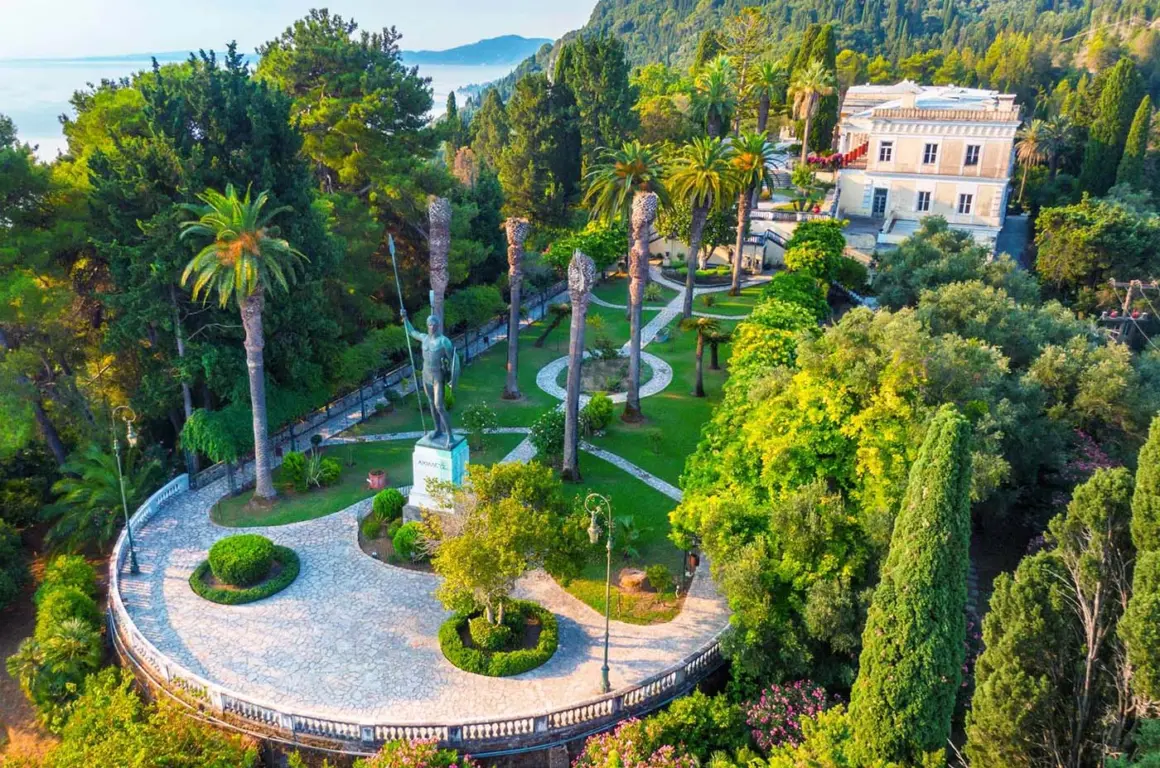 Palácio Achilleion, em Corfu