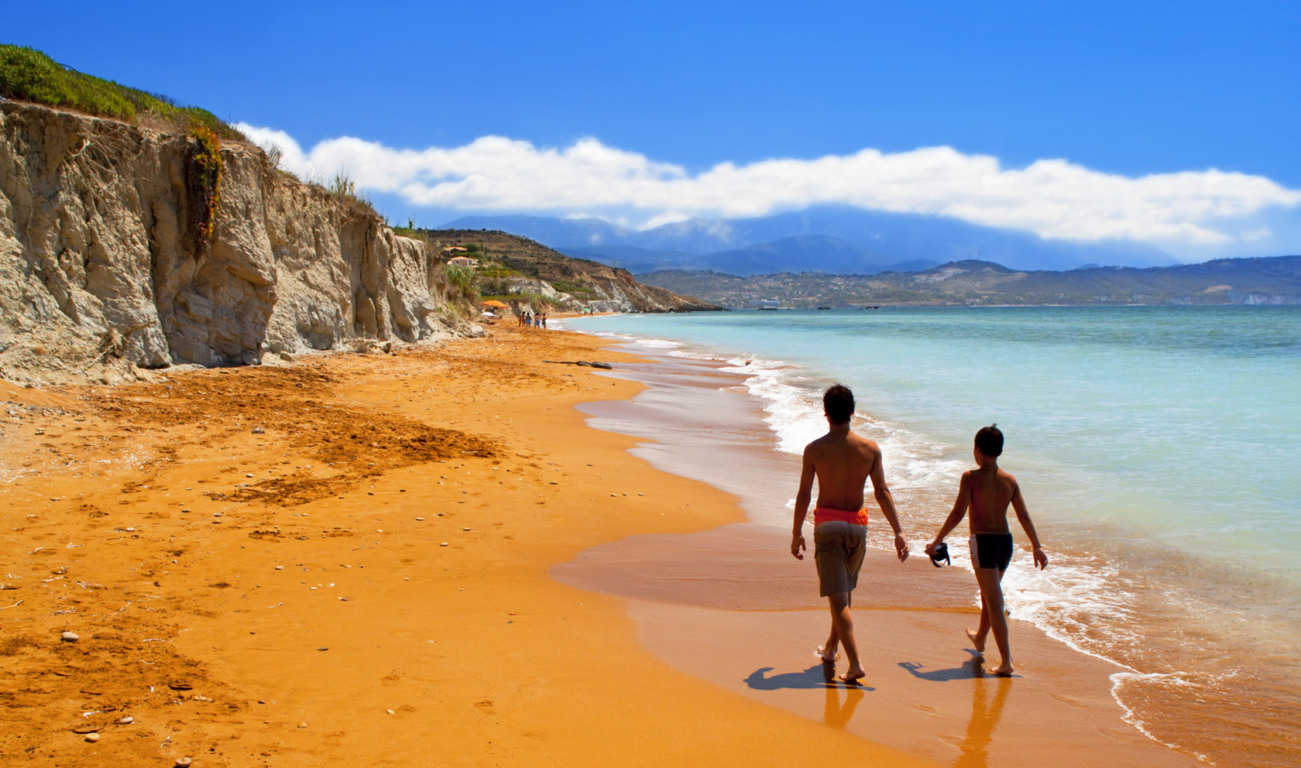 Xi Beach, Kefalonia Xi Beach, Kefalonia