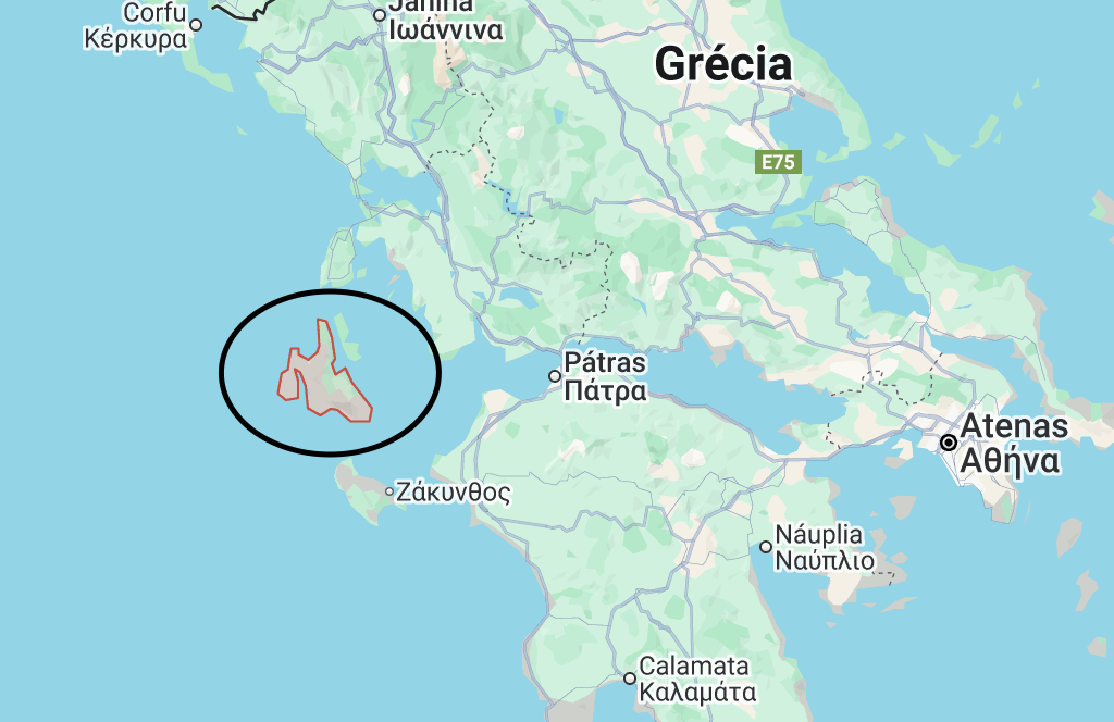 Mapa da Grécia Mapa da Grécia